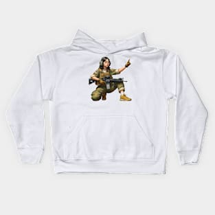 Tactical Girl Kids Hoodie